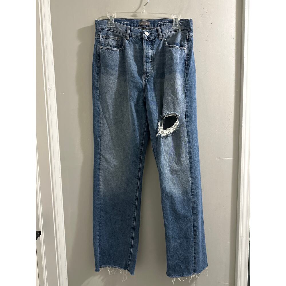 DL 1961 Ultra High Rise Vintage Emilie Straight size 27 - Picture 2 of 8